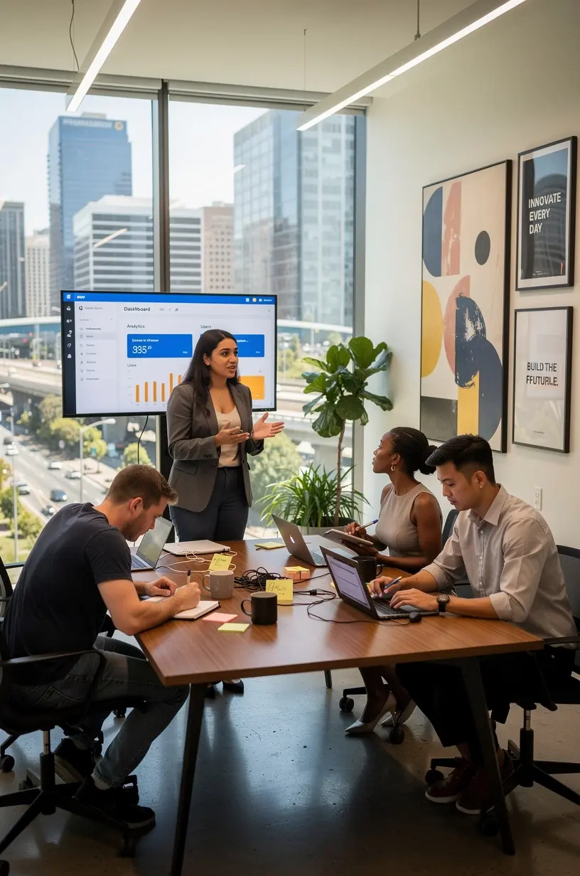 Screenshot showing clear, readable text and intuitive layout of an accessibility-focused application.